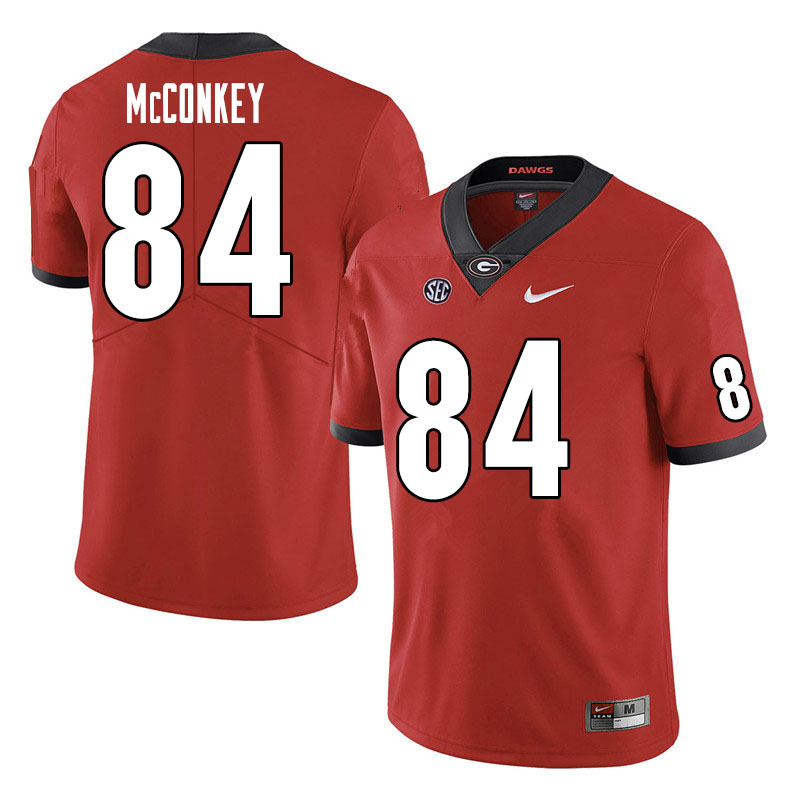Georgia Bulldogs #84 Ladd McConkey College Football Jerseys Sale-Red